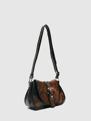 NÚNOO Black Small Maria Jungle Cacao Bag - Image 5 of 6