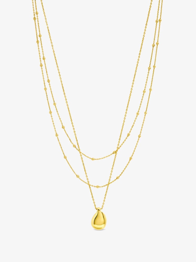Collier Inicio Double Row Station Droplet - Image 2 de 2