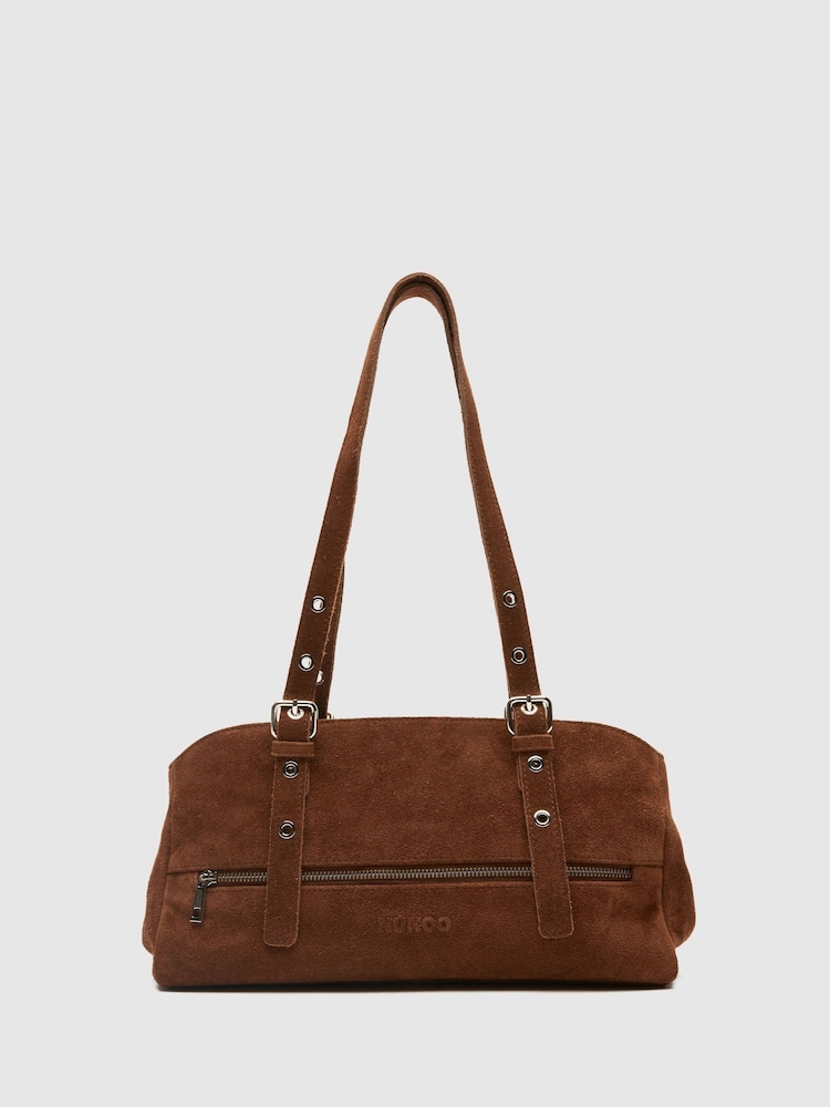 NÚNOO Hazel Suede Cacao Bag - Bild 1 von 4 NÚNOO Hazel Suede Cacao Bag - Bild 1 von 4