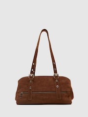 NÚNOO Hazel Suede Cacao Bag - Bild 2 von 4