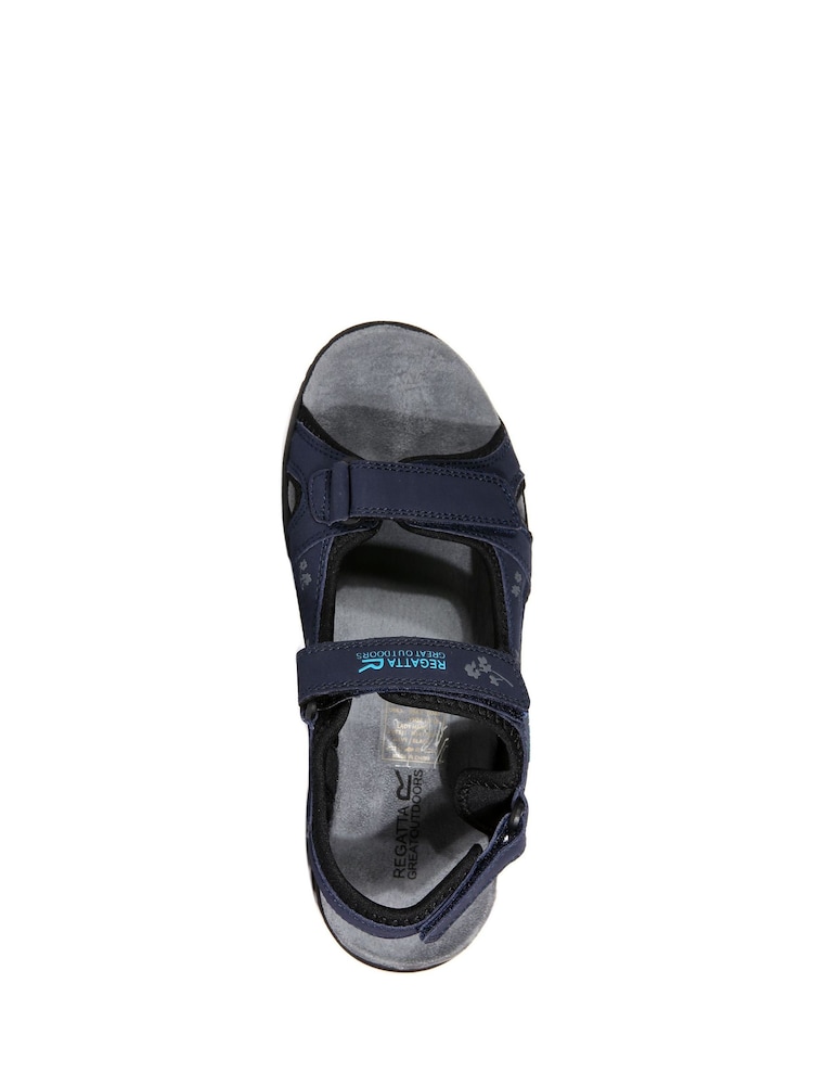Regatta Blue Lady Haris Sandals - Image 4 of 4