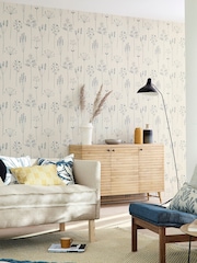 Scion Denim Stipa 10.05M Wallpaper - Image 2 of 3