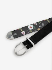B by Ted Baker Suede Smart Buckle Belt - Image 2 of 3