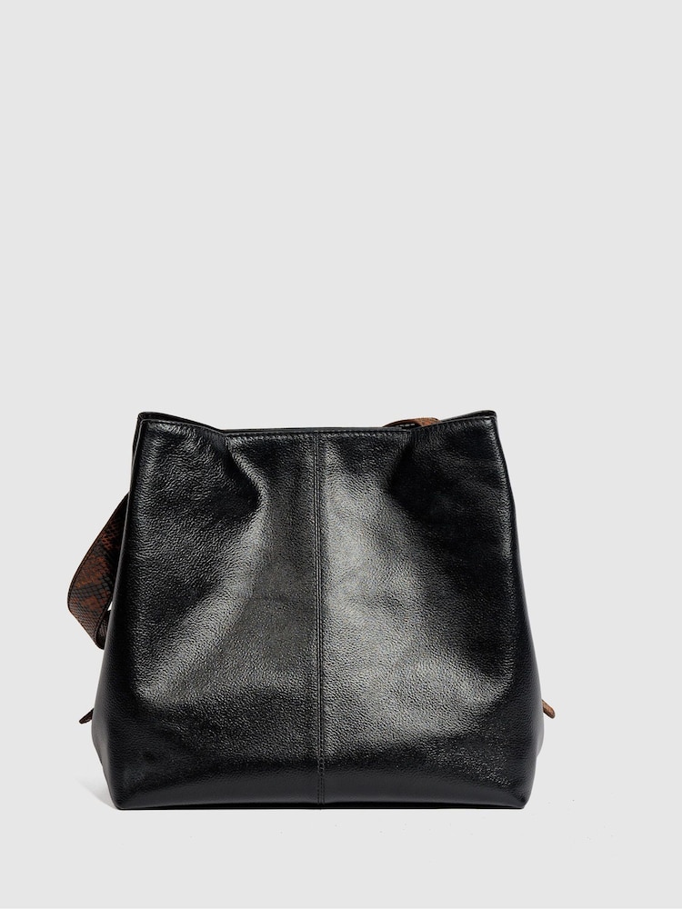 NÚNOO Black Chiara Jungle Cacao Bag - Image 3 of 3