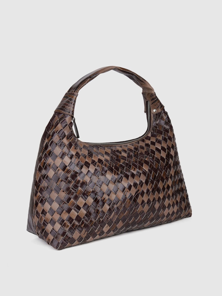 NÚNOO Maxi Dandy Braided Viper Bag - صورة 3 من 3