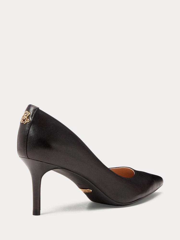 Lauren Ralph Lauren Lanette Leather Court Heels - Image 2 of 4