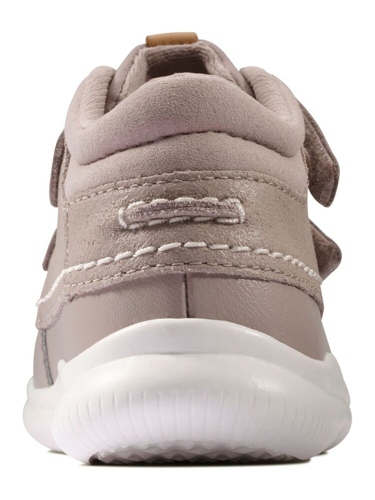 Clarks Pink multi fit Combi Lea Crest Tuktu Boots - Image 8 of 9