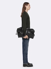 Жасыл - AllSaints Mode Мерино түсті джинсы мойын жемпірі - 7суретінің 5 суреті