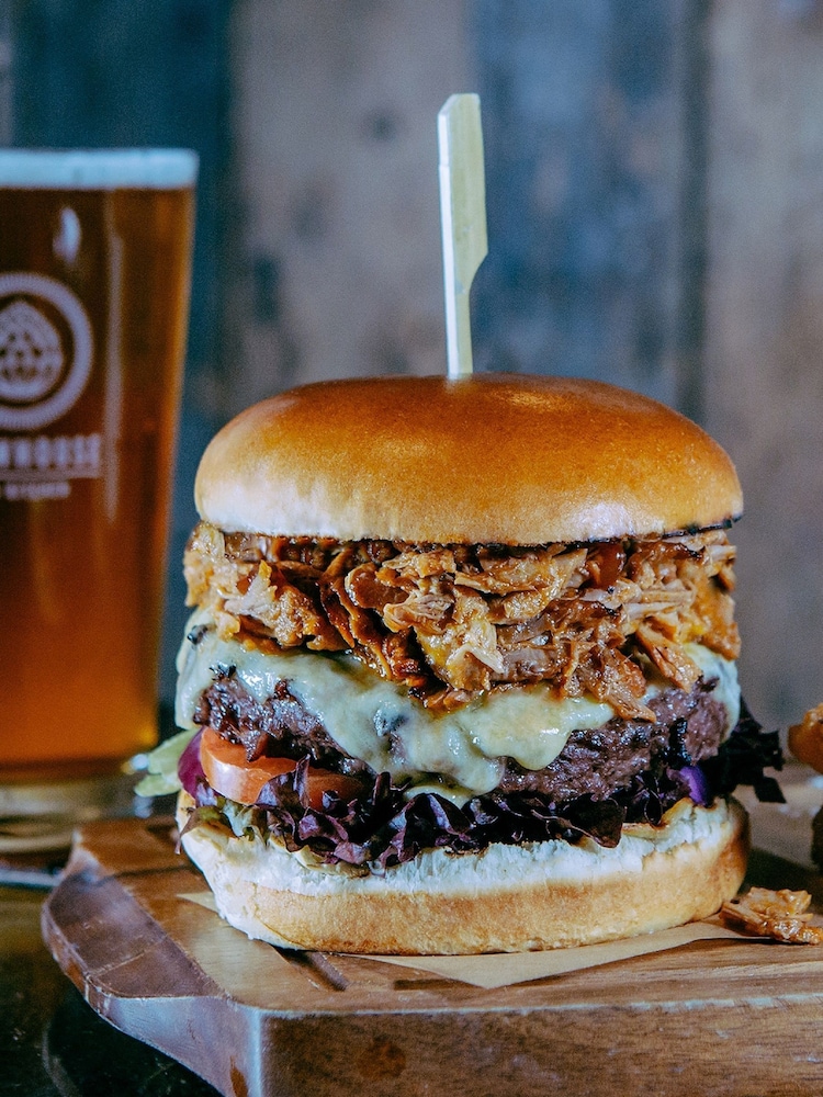 AS Gourmet Burger Meal & Craft Beer for Two Gift Experience - Image 1 of 1