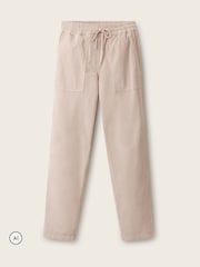 The White Company Cream Relaxed Cord Joggers - Image 5 of 5