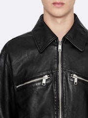 AllSaints Black Vegason Jacket - Image 4 of 8