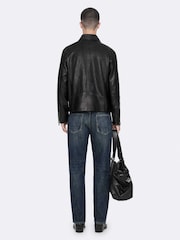 AllSaints Black Vegason Jacket - Image 6 of 8