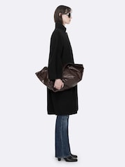 AllSaints Black Effie Coat - Image 5 of 8