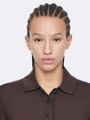 Καφετί της σοκολάτας - AllSaints Martel Polo Shirts - Εικόνα 2 από 8