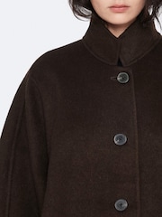 AllSaints Brown Effie Coat - Image 4 of 8