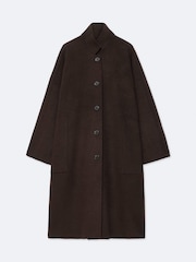 AllSaints Brown Effie Coat - Image 8 of 8