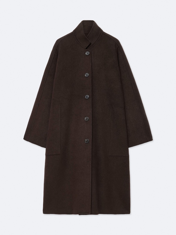 AllSaints Brown Effie Coat - Image 8 of 8