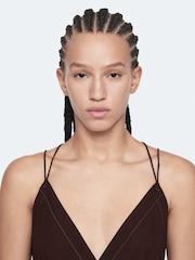 AllSaints Red Fawn Dress - Image 2 of 8