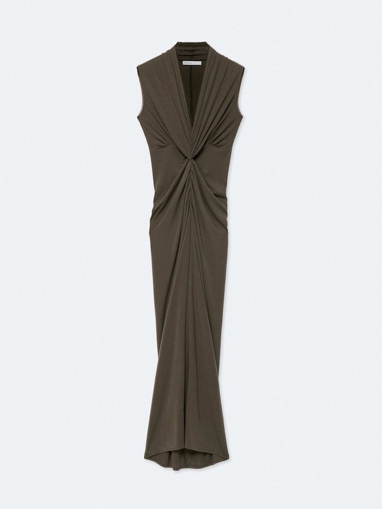 AllSaints Brown Dariya Dress - Image 8 of 8 AllSaints Brown Dariya Dress - Image 8 of 8