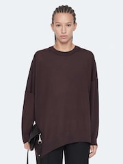 AllSaints Purple Martel Jumper - Image 1 of 8