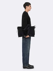 AllSaints Green Beton V-Neck Jumper - Image 5 of 8