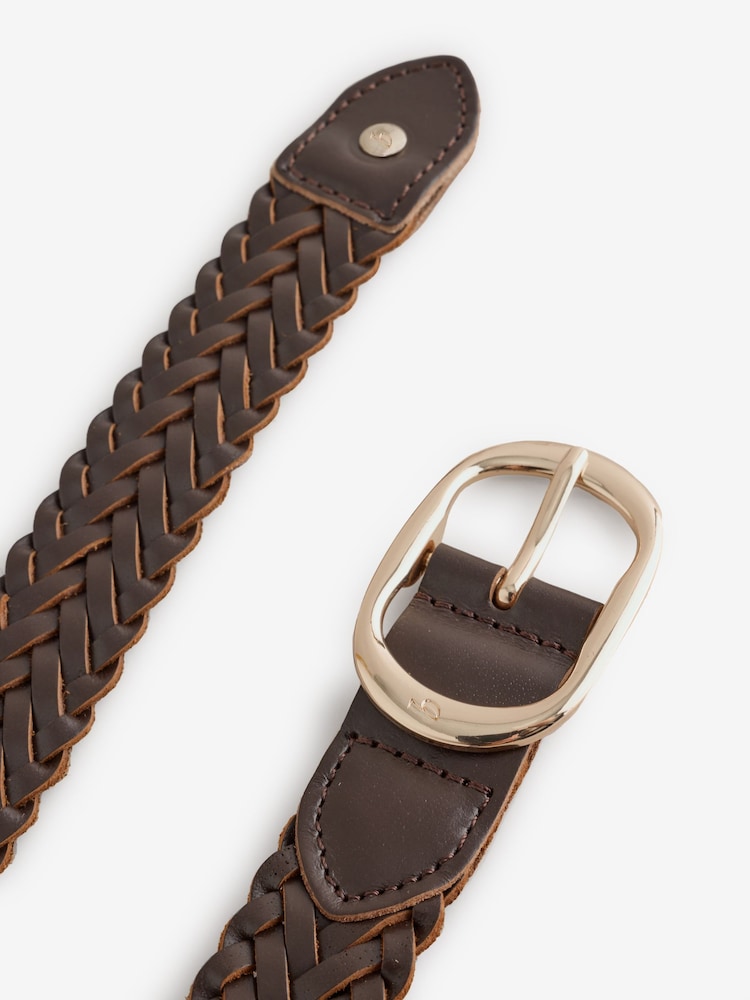 B by Ted Baker Woven Wide Belt - Image 2 of 3