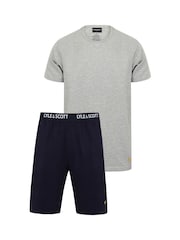 Grey Lyle & Scott Lounge Pyjama Set - Image 1 of 5