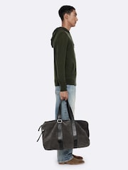 Allsaints Green Mode Wool Zip-Up Hoodie - Image 4 of 8