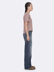 AllSaints Pink Hela Short Sleeve T-Shirt - Image 5 of 8