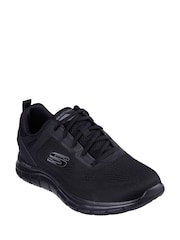 Skechers Black Track Broaders Trainers - Image 3 of 5