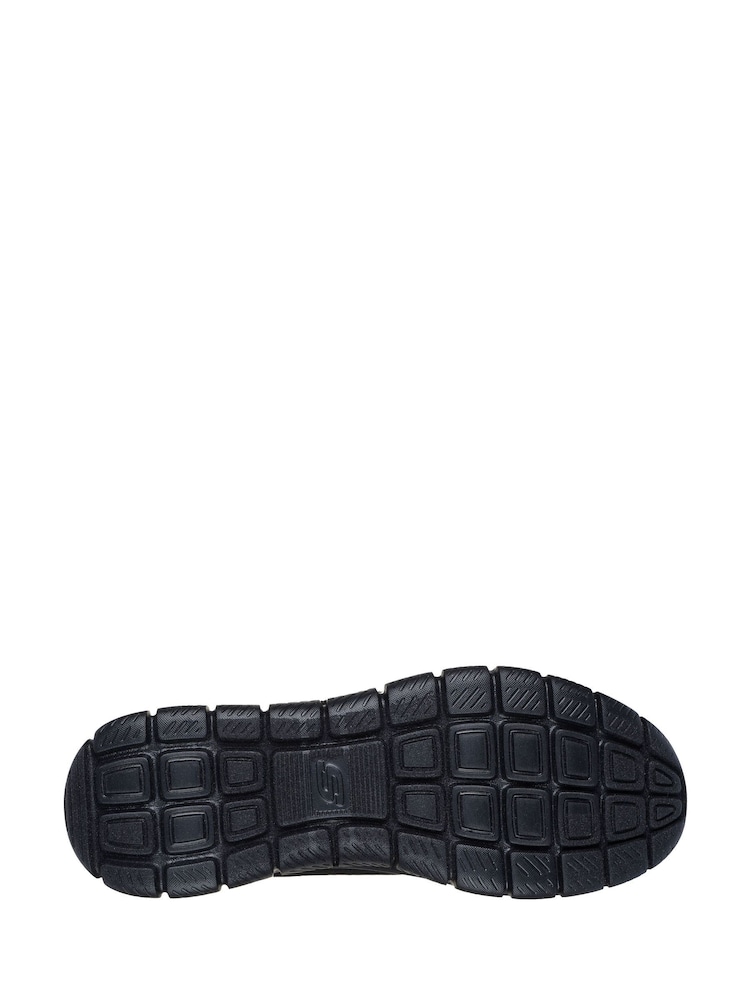 Skechers Black Track Broaders Trainers - Image 5 of 5