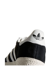 adidas original Black Kids Gazelle Trainers - Image 9 of 11