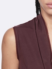 AllSaints Red Dariya Dress - Image 2 of 5