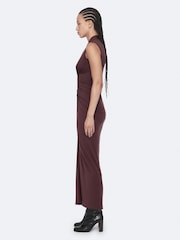 AllSaints Red Dariya Dress - Image 5 of 5