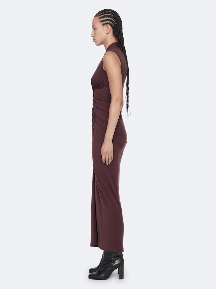 AllSaints Red Dariya Dress - Image 5 of 5 AllSaints Red Dariya Dress - Image 5 of 5