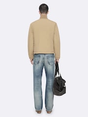 Қоңыр - AllSaints Rusland Jacket - 8суретінің 6 суреті