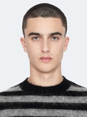 AllSaints Black Harry Crew Neck Jumper - Image 2 of 8