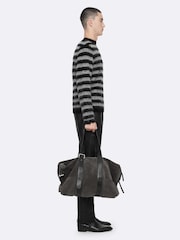 AllSaints Black Harry Crew Neck Jumper - Image 5 of 8