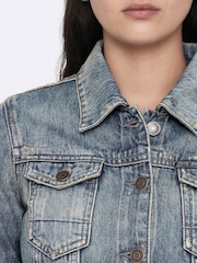 AllSaints Yük Maşını Gödəkçəsi - 8şəkildən 4 şəkil