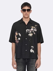 AllSaints Fleur Saint krekls ar īsām piedurknēm - Attēls 1 no 8