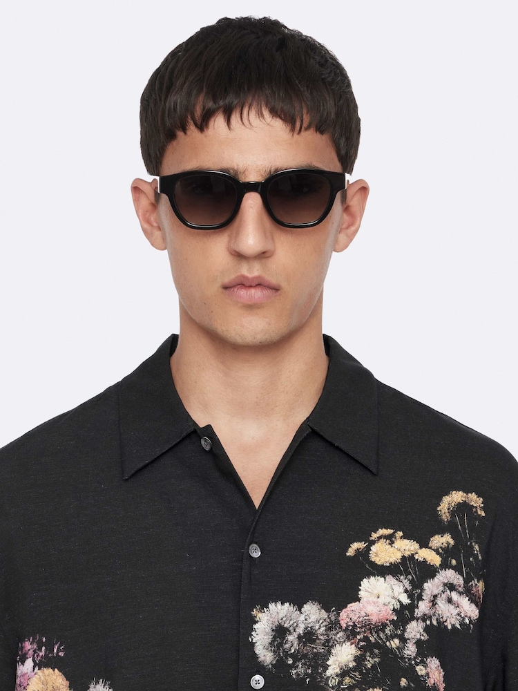 AllSaints Fleur Saint krekls ar īsām piedurknēm - Attēls 2 no 8