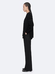 AllSaints Black Martel Jumper - Image 7 of 8
