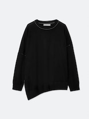 AllSaints Black Martel Jumper - Image 8 of 8