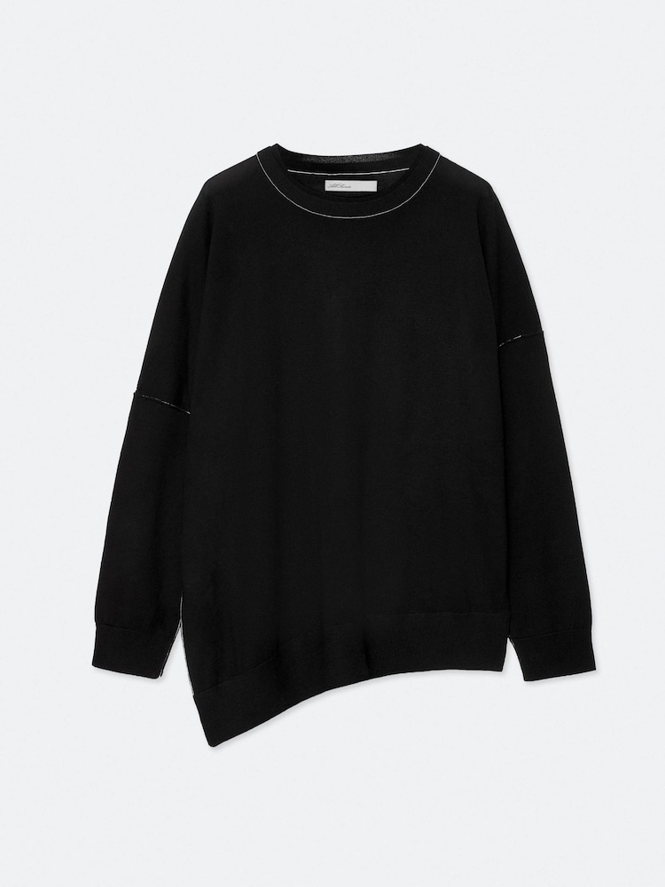 AllSaints Black Martel Jumper - Image 8 of 8