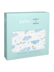 aden + anais White 100% Cotton Blanket - Image 2 of 6