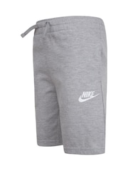 Gris - Pantalones cortos de niño pequeño Club de Nike - Imagen 3 de 7