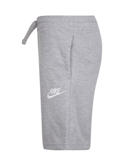 Gris - Pantalones cortos de niño pequeño Club de Nike - Imagen 4 de 7