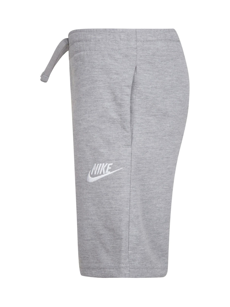 Nike Grey Club Little Kids Shorts - Image 4 of 7