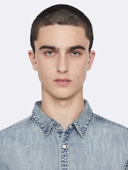 AllSaints Gleason Denim Shirt - Image 2 of 8