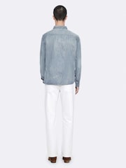 AllSaints Gleason Denim Shirt - Image 6 of 8